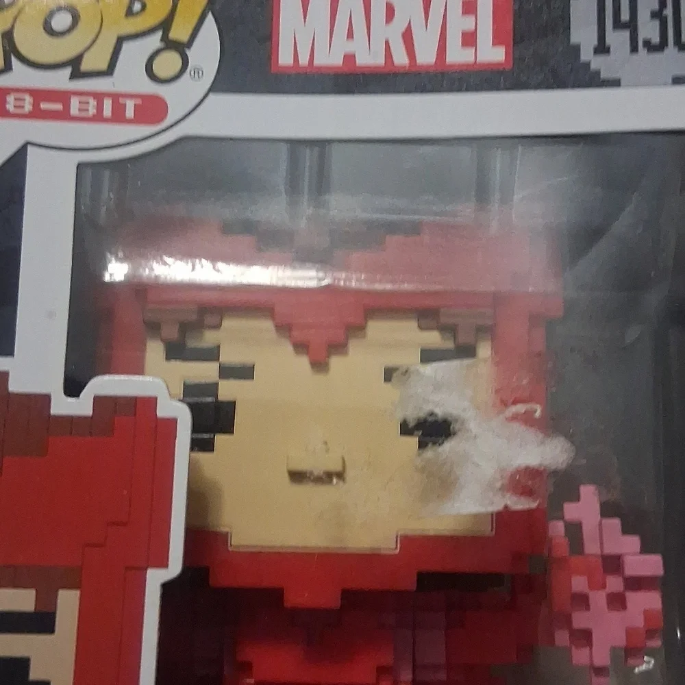 Funko Pop 8-Bit Scarlet Witch Red Figure – New in Box, Marvel Exclusive